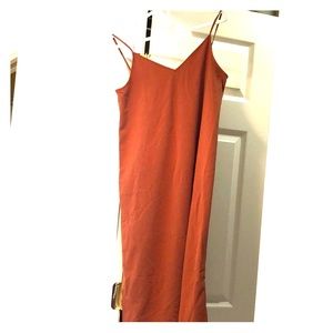 Uniqlo long slip dress